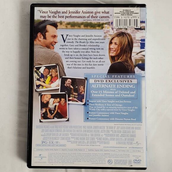 The Break-Up (Fullscreen DVD) - Picture 3 of 3